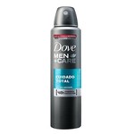 Desodorante Aerosol Dove Men Care Cuidado Total 89g/150ml 12 Unidades