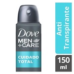 Ficha técnica e caractérísticas do produto Desodorante Aerosol Dove Men Care Cuidado Total 89g/150ml