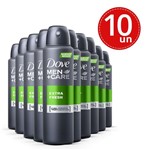Ficha técnica e caractérísticas do produto Desodorante Aerosol Dove Men Extra Fresh - 10 Unidades