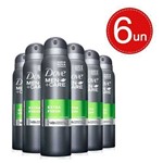 Ficha técnica e caractérísticas do produto Desodorante Aerosol Dove Men Extra Fresh 89g/150ml 6 Unidades
