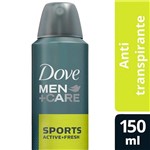 Ficha técnica e caractérísticas do produto Desodorante Aerosol Dove Men Extra Fresh 89G/150Ml