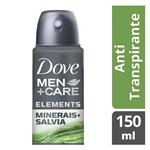 Ficha técnica e caractérísticas do produto Desodorante Aerosol Dove Men Minerais e Sálvia 89g