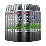 Ficha técnica e caractérísticas do produto Desodorante Aerosol Dove Men Minerais + Sálvia 150ml - 10Un