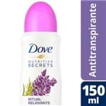 Ficha técnica e caractérísticas do produto Desodorante Aerosol Dove Nutritive Secrets Ritual Relaxante Antitranspirante 150ml