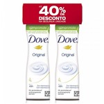 Ficha técnica e caractérísticas do produto Desodorante Aerosol Dove Original Comprimidos 54g 2 Unidades