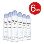 Ficha técnica e caractérísticas do produto Desodorante Aerosol Dove Original Leve 6 com 40% Off