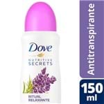 Ficha técnica e caractérísticas do produto Desodorante Aerosol Feminino Dove Ritual Relaxante Lavanda 150ml