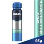 Ficha técnica e caractérísticas do produto Desodorante Aerosol Gillette Ultimate Fresh Gillette 93g