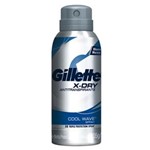 Ficha técnica e caractérísticas do produto Desodorante Aerosol Gillette X-Dry Cool Wave 150G
