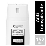 Ficha técnica e caractérísticas do produto Desodorante Aerosol Masculino Axe Urban Anti-Manchas 150ml/90g
