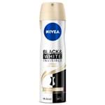 Desodorante Nivea Black White Toque de Seda 97g
