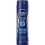Ficha técnica e caractérísticas do produto Desodorante Aerosol Nivea Fresh 600 For Men 150ml