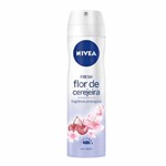 Ficha técnica e caractérísticas do produto Desodorante Aerosol Nivea Fresh Flor de Cerejeira - 150ml