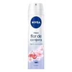 Ficha técnica e caractérísticas do produto Desodorante Aerosol Nivea Fresh Flor de Cerejeira Antitranspirante 48h 150ml