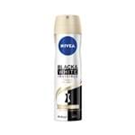 Desodorante Aerosol Nivea Invisible Black & White Toque de Seda Feminino 150Ml