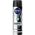 Ficha técnica e caractérísticas do produto Desodorante Aerosol Nivea Invisible For Black & White Fresh - 150ml