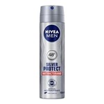 Ficha técnica e caractérísticas do produto Desodorante Aerosol Nivea Men Silver Protect - 150 Ml