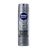Ficha técnica e caractérísticas do produto Desodorante Aerosol Nivea Silver Protect 150ml