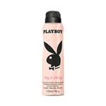 Ficha técnica e caractérísticas do produto Desodorante Aerosol Playboy Feminino 24h - Play It Lovely 150ml - Coty