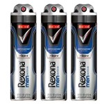 Ficha técnica e caractérísticas do produto Desodorante Aerosol Rexona Active C/ 3 Unidades