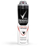 Ficha técnica e caractérísticas do produto Desodorante Aerosol Rexona Antibacterial Invisible Masculino - 150ML