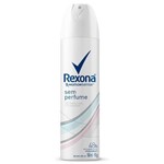 Ficha técnica e caractérísticas do produto Desodorante Aerosol Rexona Feminino Sem Perfume 90g - Unilever