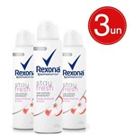 Ficha técnica e caractérísticas do produto Desodorante Aerosol Rexona Flores Brancas e Lichia Leve 3 Pague 2
