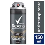 Ficha técnica e caractérísticas do produto Desodorante Aerosol Rexona Masculino Torcedor Fanatico105/90g