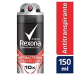 Ficha técnica e caractérísticas do produto Desodorante - Aerosol Rexona Men Antibacterial - 150ml