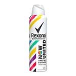 Ficha técnica e caractérísticas do produto Desodorante Aerosol Rexona Now United Antitranspirante 48h 150ml
