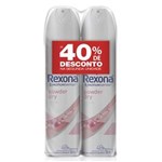 Ficha técnica e caractérísticas do produto Desodorante Aerosol Rexona Powder Dry 2 Unidades