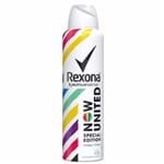 Ficha técnica e caractérísticas do produto Desodorante Aerosol Rexona Special Edition Now United 150Ml