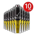 Ficha técnica e caractérísticas do produto Desodorante Aerosol Rexona V8 90g/150ml - 10 Unidades