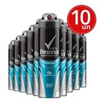 Ficha técnica e caractérísticas do produto Desodorante Aerosol Rexona Xtracool 90g/150ml - 10 Unidades