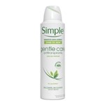 Ficha técnica e caractérísticas do produto Desodorante Aerosol Simple Gentle Care 150ml