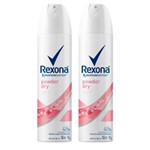 Ficha técnica e caractérísticas do produto Desodorante Aerosol Women Powder Dry 150ml - 2 Unidades - Rexona