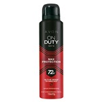 Ficha técnica e caractérísticas do produto Desodorante Aerossol Antitranspirante On Duty Men Max Protection - 150ml