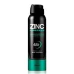 Ficha técnica e caractérísticas do produto Desodorante Aerossol Antitranspirante Zinc Extreme 150Ml 90G Jequiti