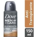 Ficha técnica e caractérísticas do produto Desodorante Aerosol Men Care Talco Mineral + Sândalo Dove 89g