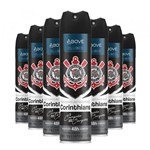 Desodorante Antitranspirante Above Clubes Corinthians Caixa com 24 Unidades 150ML/90G