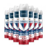 Desodorante Antitranspirante Above Clubes Fortaleza Caixa com 24 Unidades 150ML/90G