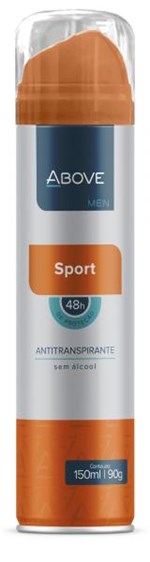 Ficha técnica e caractérísticas do produto Desodorante Antitranspirante Above Men Sport 150ml