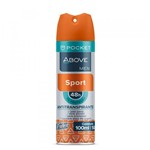 Ficha técnica e caractérísticas do produto Desodorante Antitranspirante Above Pocket Men Sport 100Ml/50G