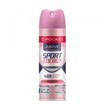 Ficha técnica e caractérísticas do produto Desodorante Antitranspirante Above Pocket Sport Energy Women 100Ml/50G