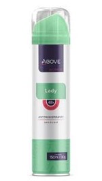 Ficha técnica e caractérísticas do produto Desodorante Antitranspirante Above Women Lady 150ml