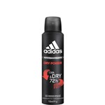 Ficha técnica e caractérísticas do produto Desodorante Antitranspirante Aerosol Adidas Masculino Drypower 72h - 150ml