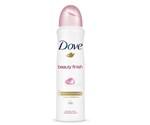 Ficha técnica e caractérísticas do produto Desodorante Antitranspirante Aerosol Beauty Finish Feminino 150ml Dove - 10 Unidades