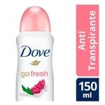 Ficha técnica e caractérísticas do produto Desodorante Antitranspirante Aerosol Dove Go Fresh Romã e Verbena 150ml