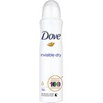 Desodorante Antitranspirante Aerosol Dove Invisible Dry 170ml