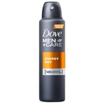 Ficha técnica e caractérísticas do produto Desodorante Antitranspirante Aerosol Dove Men+Care Energy Dry 89g